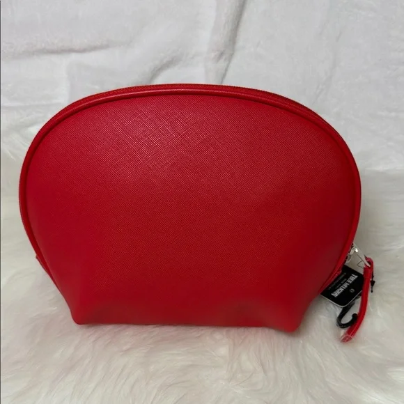 True Religion Red and Black Striped Toiletry Bag - Picture 3 of 5